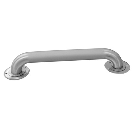 Jones Stephens 1-1/4in. x 12in. Peened Stainless Steel Grab Bar with Exposed Screws G12212